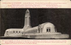 Ossuary and Lighthouse douaumont - Catholoique Vault - CPA