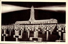 National cemetery of Douaumont the Night - CPA