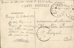 Troyes CPA Square of the Prefecture the Suchetet Abduction bronzes August 7th 1914