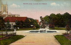 Troyes CPA the garden of the prefecture