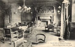 Troyes CPA Big room of the hotel of Vauluisant