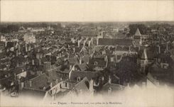 TRoyes CPA Southern Panorama seen from of the Madeleine
