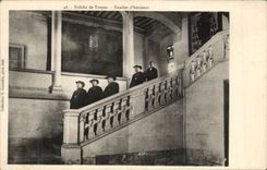 TRoyes CPA Eveche Main staircase (priests bishops)