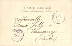 TRoyes CPA Station of the trams