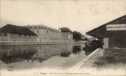 TRoyes CPA Bridge of the canal School complex of the Jacobins