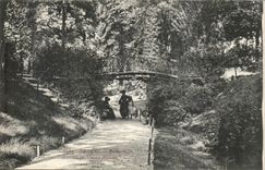 TRoyes CPA Footbridge of the Swiss valley
