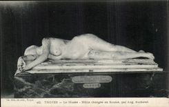 TRoyes CPA the museum Biblis changee in Source by Suchelet