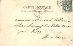 TRoyes CPA Monument of the children of the paddle