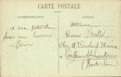 TRoyes CPA Monument of the children of the paddle