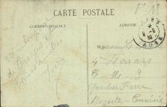 TRoyes CPA Monument of the children of the paddle