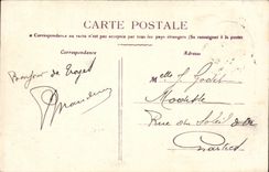 TRoyes CPA Monument of the children of the paddle