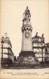 TRoyes CPA Monument of the children of the paddle