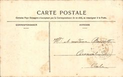 TRoyes CPA Monument of the children of the paddle