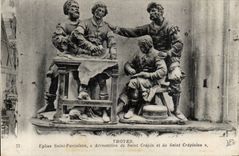 TRoyes CPA Church Saint Pantaleon Arrest of Saint Crepin and Crepinien saint