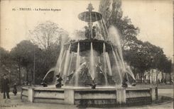 TRoyes CPA the Argence fountain