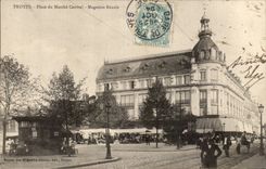 Troyes CPA Places market joined together Magasins exchange