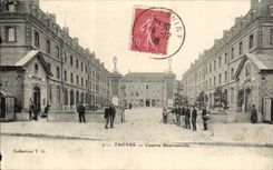 Troyes CPA Beurnonville Barracks
