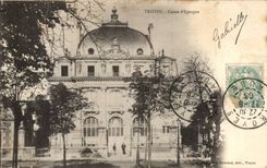 Troyes CPA Savings bank inauguree in 1897