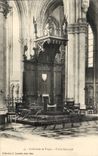 TRoyes CPA the cathedral episcopal Throne