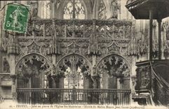 Troyes CPA Jube out of stone of the church of the Madeleine Works of the master mason Jean Gaude