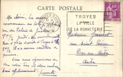 Troyes CPA Church Low Saint Nicolas relief