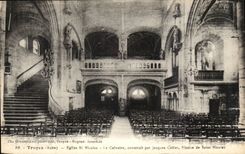 Troyes CPA Church Saint Nicolas the martyrdom Jacques Collet vicar