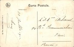 Speisen Belgie Belgien CPA der Ansicht