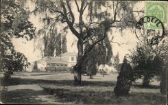 Belgie Belgium CPA Castle of Beloeil In the park