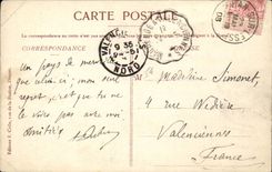 Belgie Belgien CPA welches das Schloss auf Walzin speist