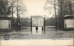 Belgie Belgium CPA Tervueren Main entrance of the park and old museum