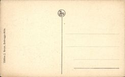 Belgie Belgium CPA Zeebrugge Entrance of the Mole