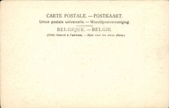 Belgie Belgium CPA Blankenberghe a sight of Pier bathing huts