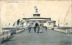 Belgie Belgium CPA Blankenberghe Pier