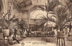 Belgie Belgium CPA Interior Spa of Pouhon