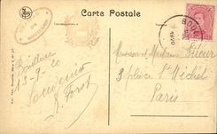 Belgie Belgium CPA Bubble the castle