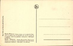 Belgie Belgique CPA WAterloo Belle alliance