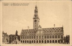 Belgium Belgie CPA Leuwen Library of the university (library)