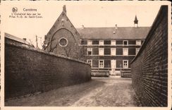 Belgie Belgium Carnieres CPA the oprhelinat by the girls ND of the Sacring Heart