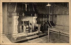 Belgie Belgium CPA Monastery of the Virgin Mount Wepion S Meuse the chapter