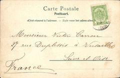 Belgie Belgium CPA Liege Places theater