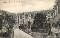 Belgie Belgium CPA Liege the second court of the palate