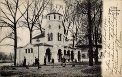 Belgie Belgium CPA Liege Fair Serbia (Serbia)