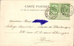 Belgie Belgium CPA Liege the cathedral and the place St Paul