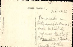 Belgie Belgium CPA Arlon Church Saint donat and old convent of the Capuchins