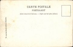 Belgie Belgium CPA Dining Post office building