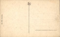 Belgie Belgium CPA Interior Bubble of the castle Turn of Austria and bell-tower of the vault Saint Jean