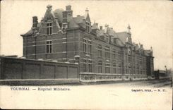 Belgie Belgique CPA Tournai Hopital militaire