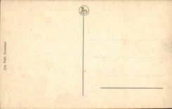 Belgie Belgium CPA Interior Bubble of the castle the staircase