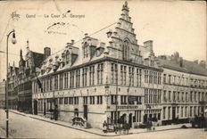 CPA Belgium Ghent the court St Georges