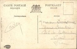 CPA Belgium Ghent the central post office